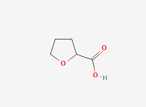 Two-dimensional chemical structure of Tetrahydrofuroic acid, CAS 16874-33-2
