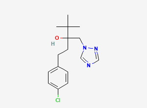 Two-dimensional chemical structure of Tebuconazole, CAS 107534-96-3