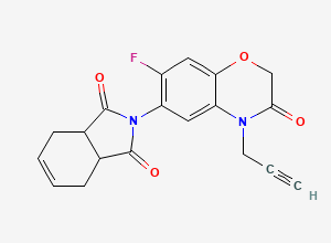 Two-dimensional chemical structure of Flumioxazin Impurity 1, CAS 1639205-98-3