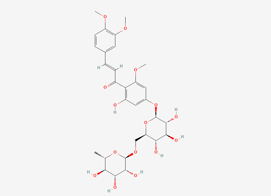 Two-dimensional chemical structure of Diosmin Impurity 5