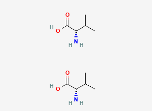 Two-dimensional chemical structure of Valine v