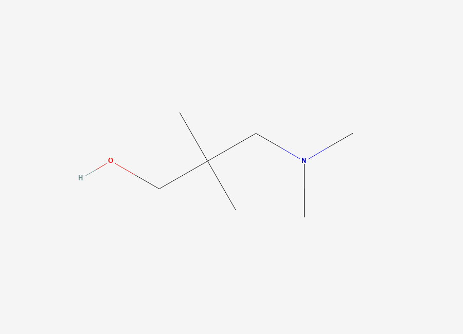 Two-dimensional chemical structure of 3-(Dimethylamino)-2,2-dimethyl-1-propanol
