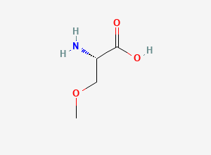 Two-dimensional chemical structure of O-Methylserine
