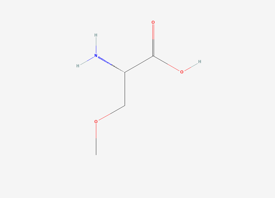 Two-dimensional chemical structure of O-Methylserine