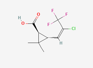 Two-dimensional chemical structure of Lambda-Cyhalothric Acid Impurity 4