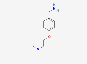 Two-dimensional chemical structure of Itopride Inhouse Impurity A, CAS 20059-73-8