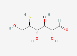 Two-dimensional chemical structure of Thioglucose
