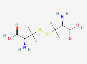 Two-dimensional chemical structure of L-Valine, 3,3'-dithiobis-