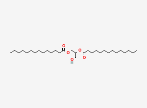 Two-dimensional chemical structure of Glyceryl Dimyristate
