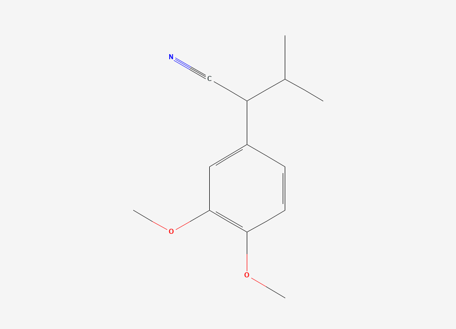 Two-dimensional chemical structure of Verapamil EP Impurity K, CAS 20850-49-1