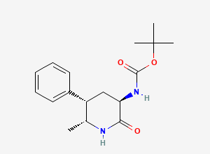 Two-dimensional chemical structure of Ubrogepant Impurity