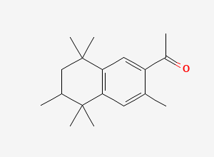Two-dimensional chemical structure of Tonalide