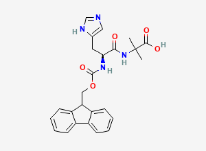 Two-dimensional chemical structure of Semaglutide Impurity 103, CAS 1446013-07-5