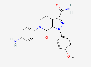 Two-dimensional chemical structure of E7RAZ2PTZ4, CAS 1423803-24-0