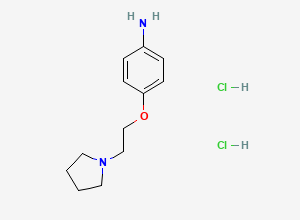 Two-dimensional chemical structure of Fedratinib FDR Imp-1 (2HCl Salt), CAS 265654-78-2