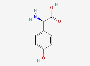 Two-dimensional chemical structure of Amoxicillin EP Impurity I, CAS 22818-40-2