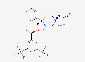 Two-dimensional chemical structure of Rolapitant (1R,2R,3S)-Isomer