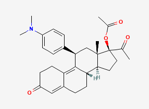 Two-dimensional chemical structure of Ulipristal Impurity 2