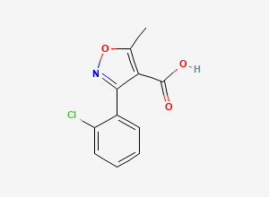 Two-dimensional chemical structure of Cloxacillin EP Impurity D /Cloxacillin related compound D, CAS 23598-72-3