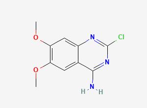 Two-dimensional chemical structure of Alfuzosin EP Impurity B / Terazosin EP Impurity A/Doxazosin EP Impurity F / Prazosin EP Impurity A/ Doxazosin Related Compound C, CAS 23680-84-4