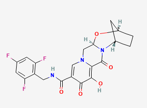 Two-dimensional chemical structure of Bictegravir