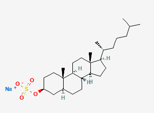 Two-dimensional chemical structure of Cholesterol Impurity 19