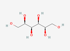 Two-dimensional chemical structure of Sorbitol EP Impurity B, CAS 25878-23-3