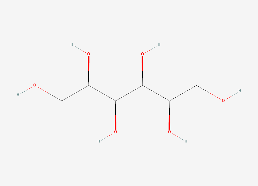 Two-dimensional chemical structure of Sorbitol EP Impurity B, CAS 25878-23-3