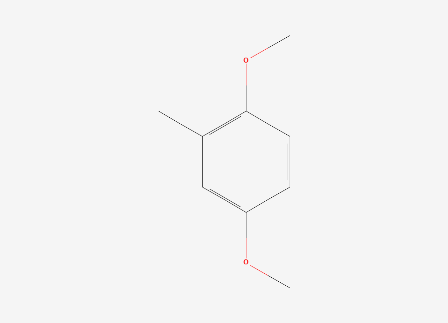 Two-dimensional chemical structure of 2,5-Dimethoxytoluene