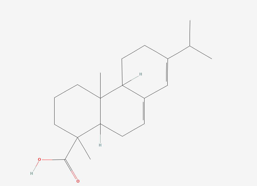 Two-dimensional chemical structure of Tall-oil rosin