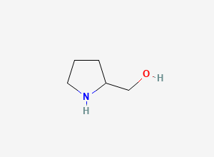 Two-dimensional chemical structure of Prolinol
