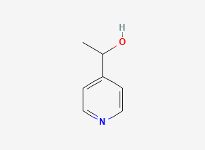 Two-dimensional chemical structure of alpha-Methyl-4-pyridinemethanol