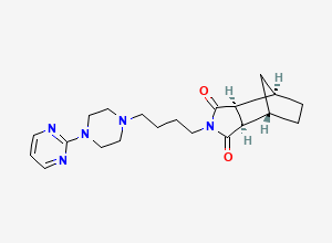 Two-dimensional chemical structure of Tandospirone