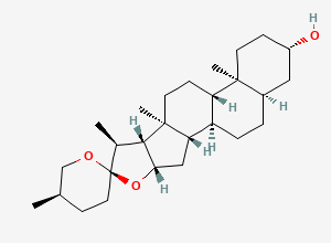 Two-dimensional chemical structure of Smilagenin