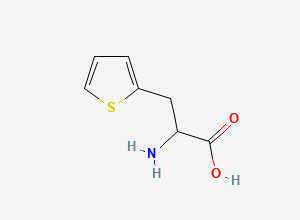 Two-dimensional chemical structure of 2-Thienylalanine