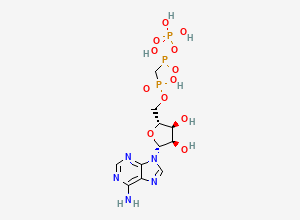 Two-dimensional chemical structure of alpha,beta-Methylene-ATP