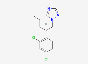 Two-dimensional chemical structure of Penconazole