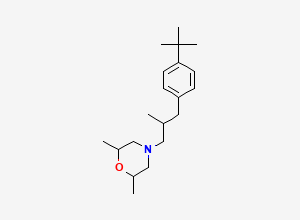 Two-dimensional chemical structure of Amorolfine EP Impurity D, CAS 67306-03-0