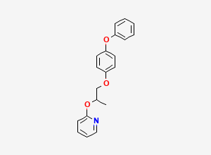 Two-dimensional chemical structure of Pyriproxyfen