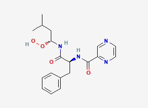 Two-dimensional chemical structure of Tert-butyl 4-[(5-phenyl-1,2-oxazol-3-yl)carbamoyl]piperazine-1-carboxylate, CAS 886979-78-8