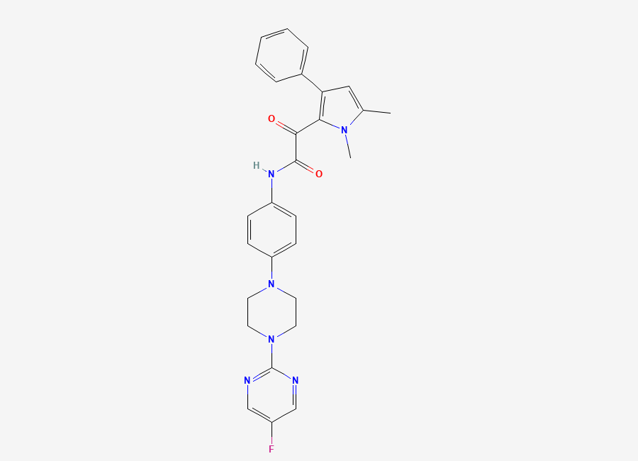 Two-dimensional chemical structure of Olorofim