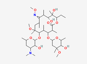 Two-dimensional chemical structure of Clarithromycin Impurity O