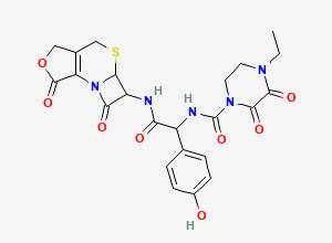 Two-dimensional chemical structure of Cefoperazone sodium impurity A