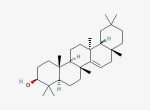 Two-dimensional chemical structure of Taraxerol