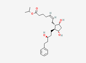 Two-dimensional chemical structure of Latanoprost Enantiomer