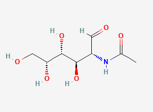Two-dimensional chemical structure of beta-D N-Acetylgalactosamine