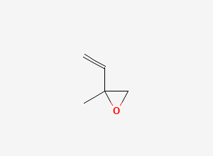 Two-dimensional chemical structure of 2-Methyl-2-vinyloxirane