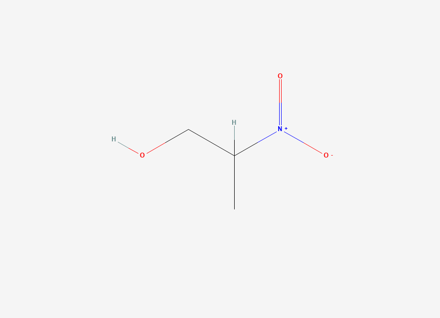 Two-dimensional chemical structure of 2-Nitropropanol