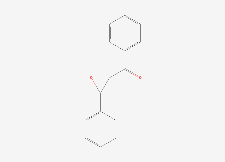 Two-dimensional chemical structure of Chalcone epoxide
