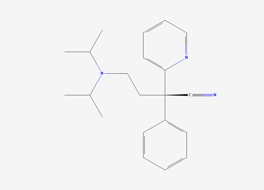 Two-dimensional chemical structure of Disopyramide EP Impurity A (Free Base), CAS 5005-46-9